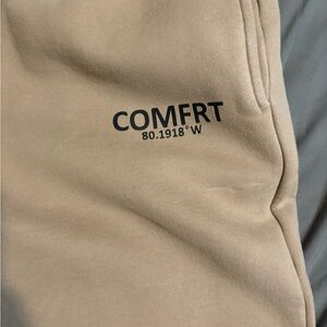 Tan COMFRT Sweatpants